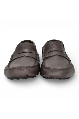 Mocassino uomo Antica Cuieria in pelle colore testa di moro. ANTICA CUOIERIA | 20810-TESTA DI MORO